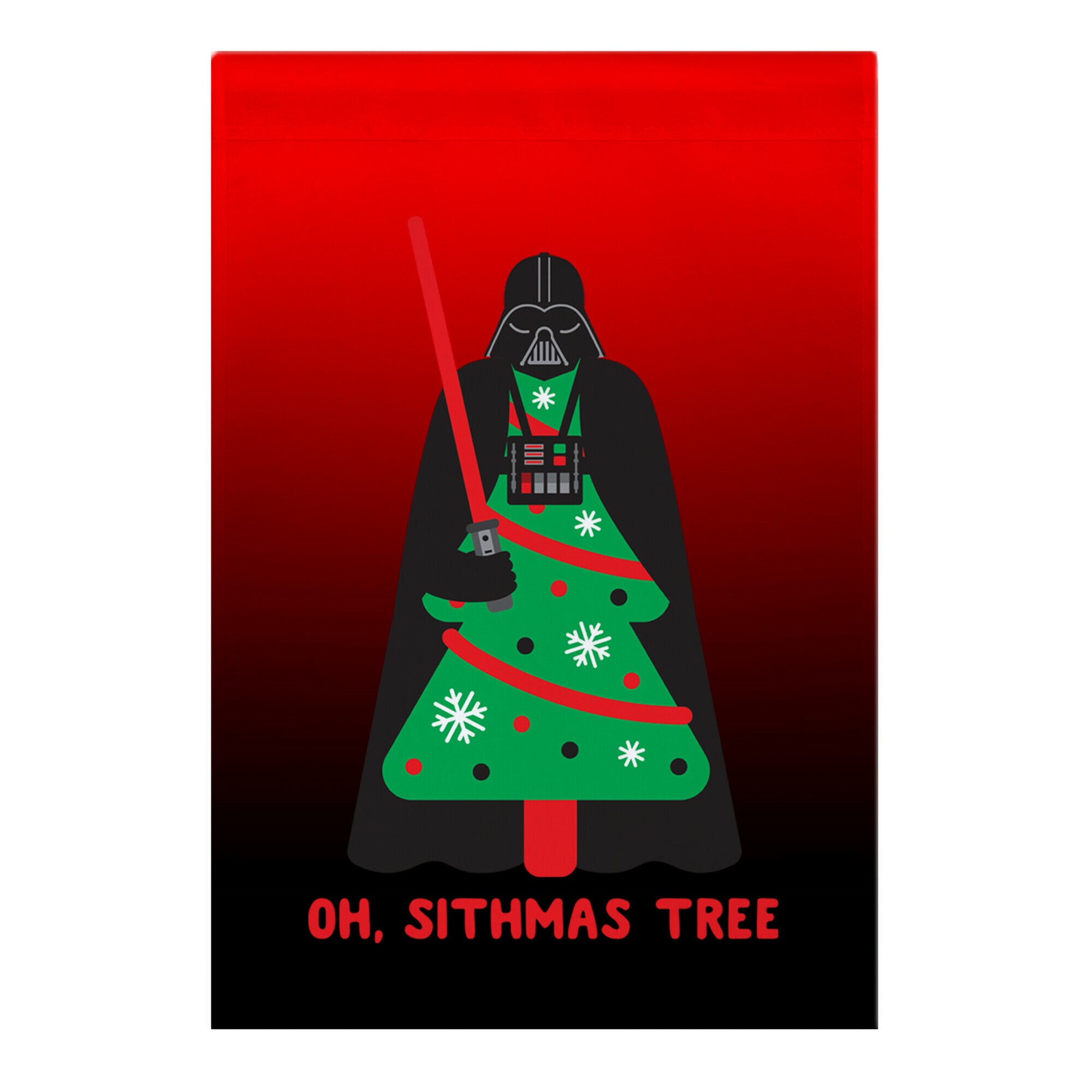 Oh, Sithmas Tree Garden Flag